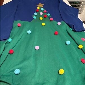 Mighty Fine‎ Blue Knit Sweater